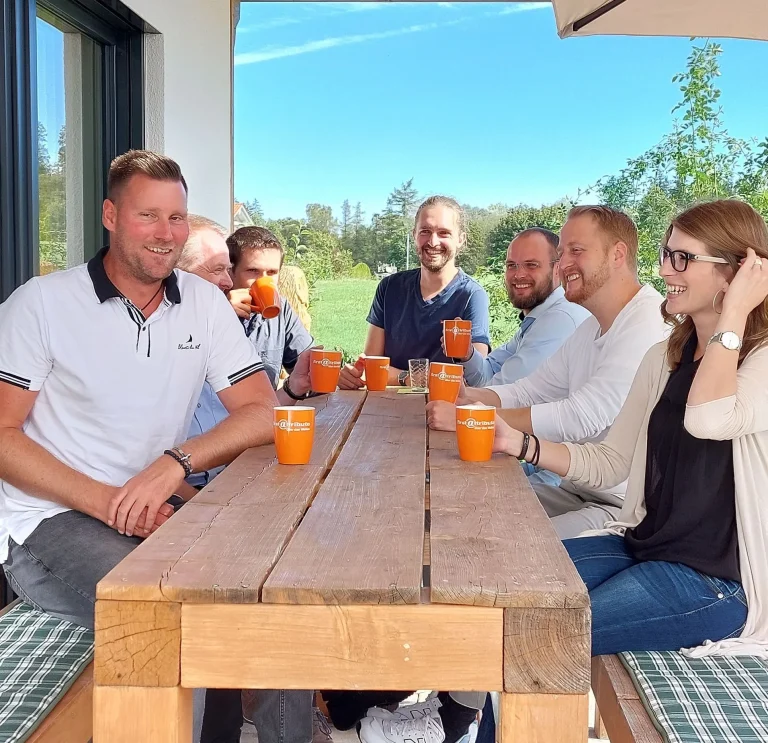 Coffee break at FirstAttribute in Hofstetten